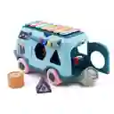 Bus Didáctico Musical Multifuncional Infantil Xilófono Azul