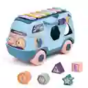 Bus Didáctico Musical Multifuncional Infantil Xilófono Azul