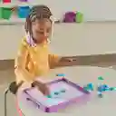Juego Didáctico De Bandeja Para Actividades Azul Niños