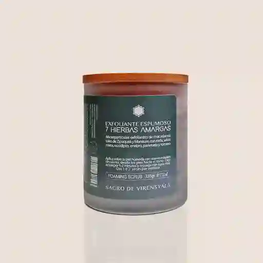 Exfoliante Corporal Espumoso De 7 Hierbas Amargas Sacro
