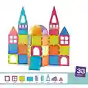 Juego Castillo Construcción 33 piezas Bloques Y Fichas