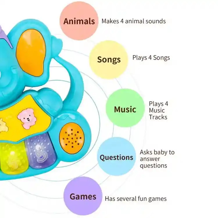 Mini Pianos Musicales Didácticos Para Niños Interactivos