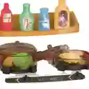 Juguete Cocina Fun Cooking Didáctica Infantil Con Accesorios