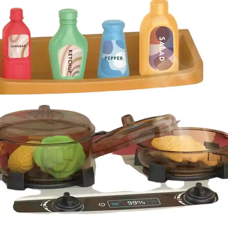 Juguete Cocina Fun Cooking Didáctica Infantil Con Accesorios
