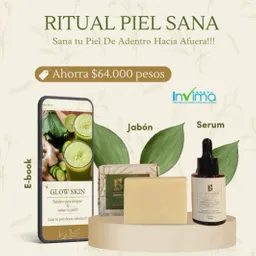 Kit Ritual Piel Sana Bionnabis (serum + Jabón + Ebook)