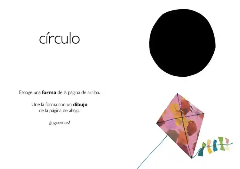 Libro Educativo De Formas Con Imágenes Para Niños