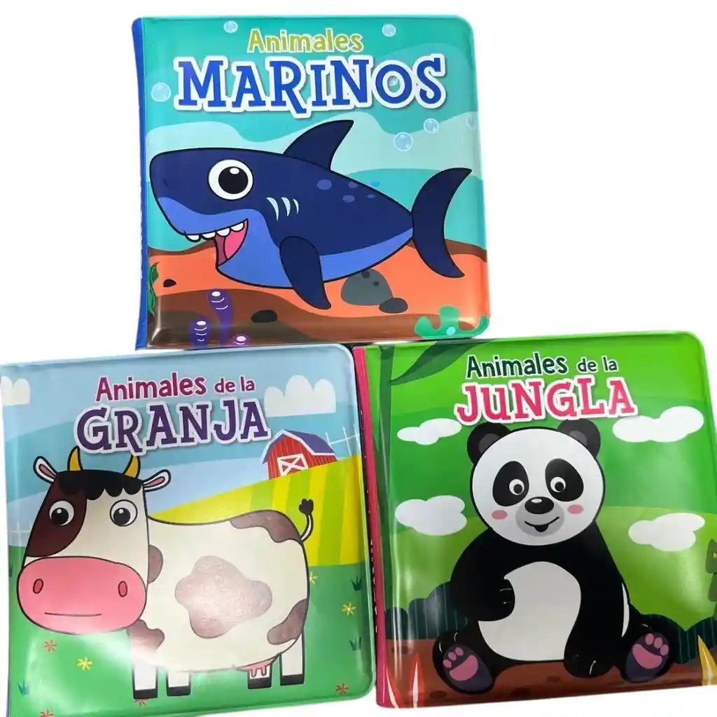 Libro Didáctico De Plástico Para Piscina O Bañera Marino
