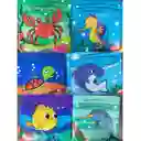 Libro Didáctico De Plástico Para Piscina O Bañera Marino