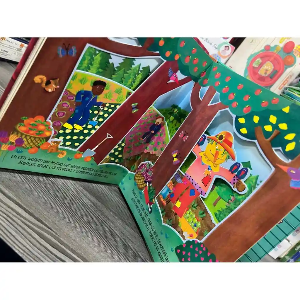 Libro Teatrillo De La Granja Didáctico Infantil Para Niños