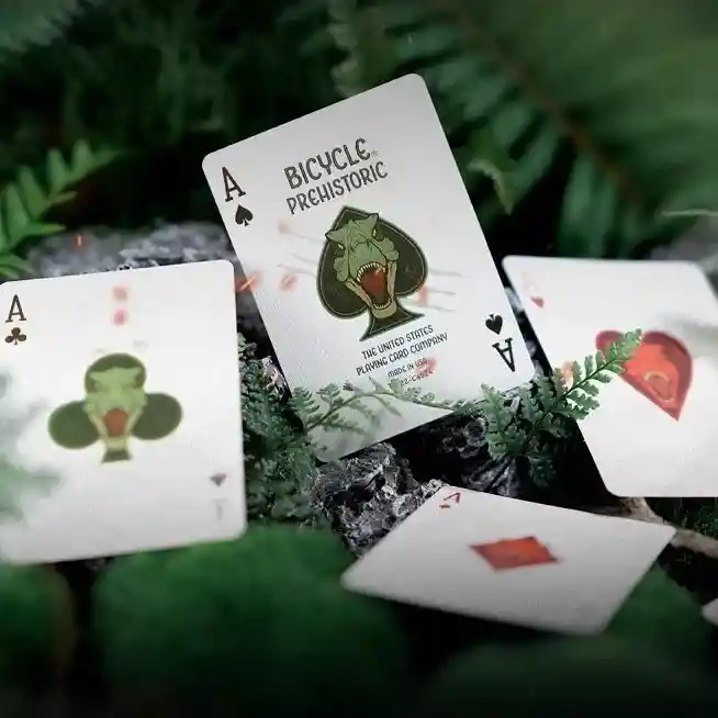 Juego Cartas Coleccionable Bicycle Prehistoria Para Adultos Agregar A Favoritos