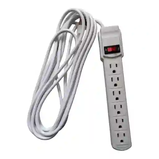 Multitoma Con Extensión De 5mts