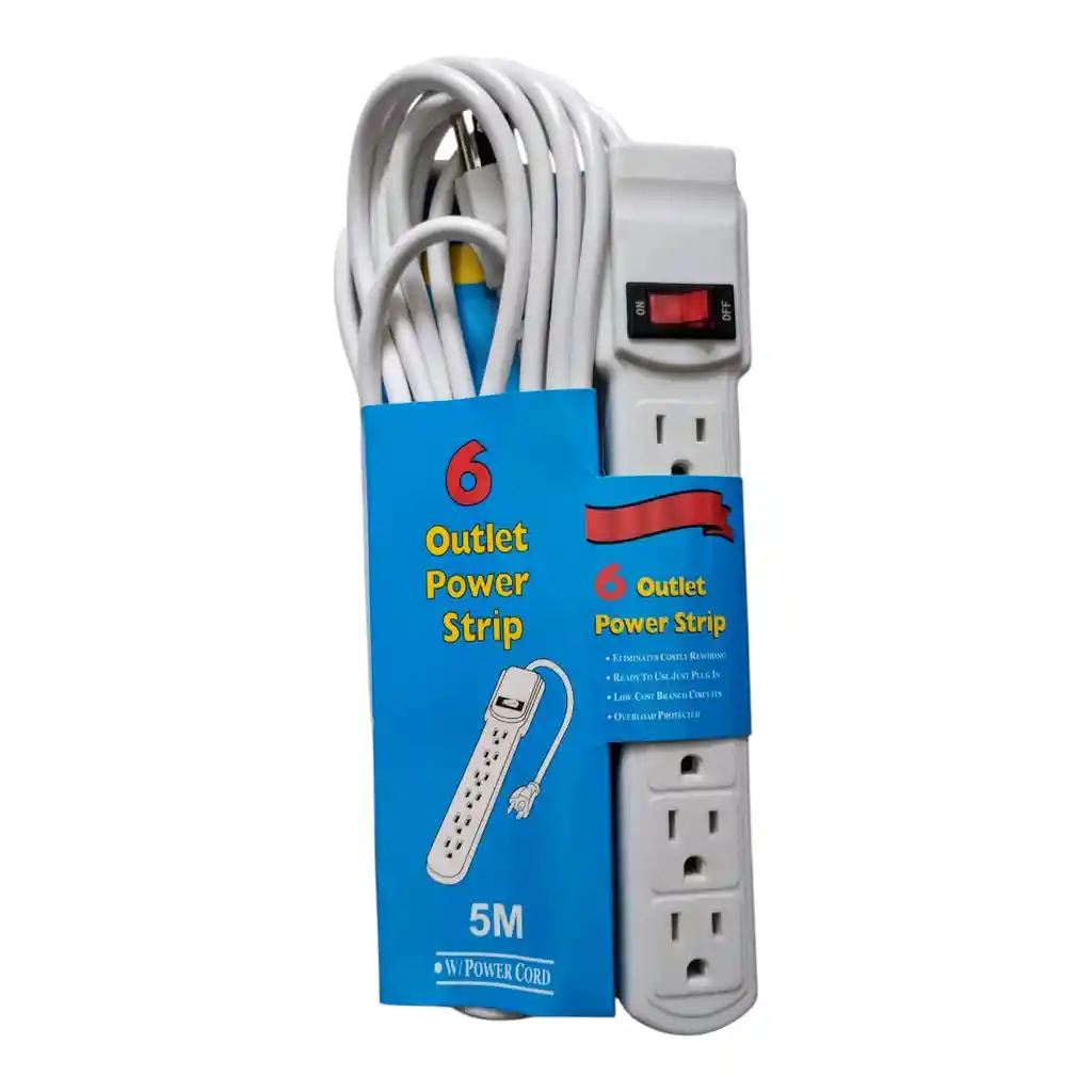 Multitoma Con Extensión De 5mts