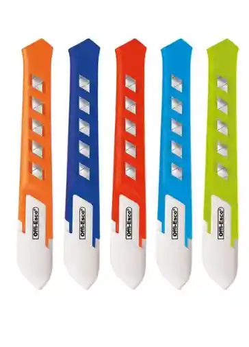 Bisturi Pequeño Plástico 9 Mm. Oe-110 Offi-esco X Unidad