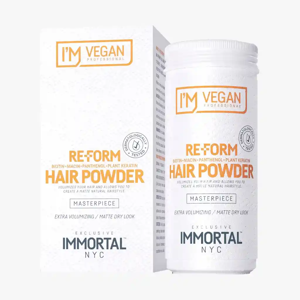 Cera Para El Cabello En Polvo Voluminizador Immortal Reform ¨obra Maestra´´ 20g