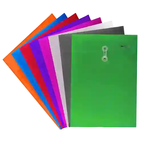 Carpeta Hilo Oficio Colores Surtidos