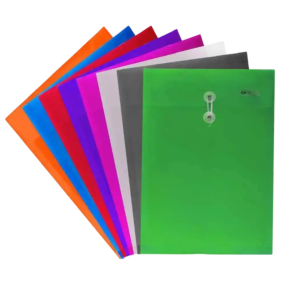 Carpeta Hilo Oficio Colores Surtidos