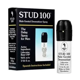 Stud 100 Spray Retardante Masculino Retasa Eyaculación Mejor Rendimiento