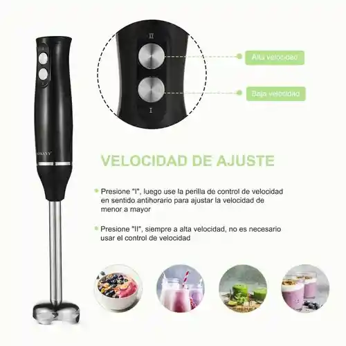Batidora De Mano 4 En 1 Sokany