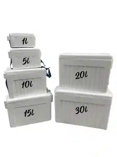 Nevera Icopor 15 Litros Medidas 28x38x26