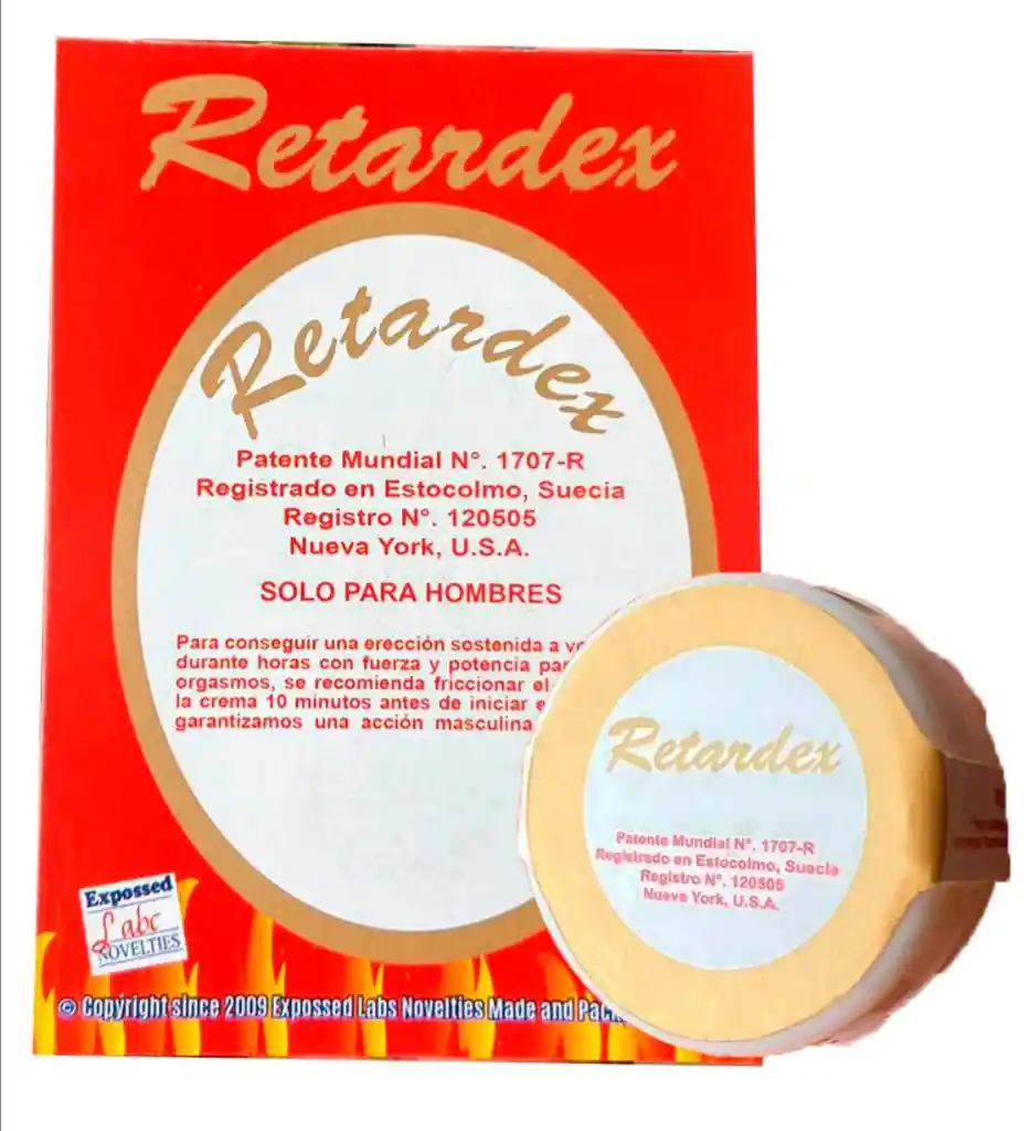 Retardex Crema Retardante Masculina Controla Y Prolonga Las Eyaculación Demora Más