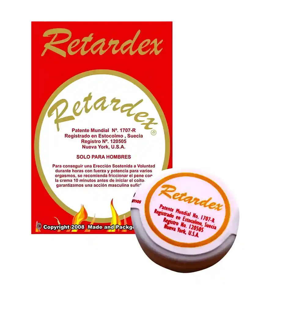 Retardex Crema Retardante Masculina Controla Y Prolonga Las Eyaculación Demora Más