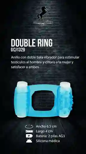 Anillo Vibrador Double Ring