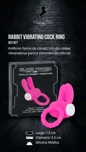 Anillo Vibrador Rabbit