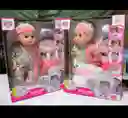 Bebé Toma Tetero & Hace Chichi 12 Sonidos & Accesorios 💖
