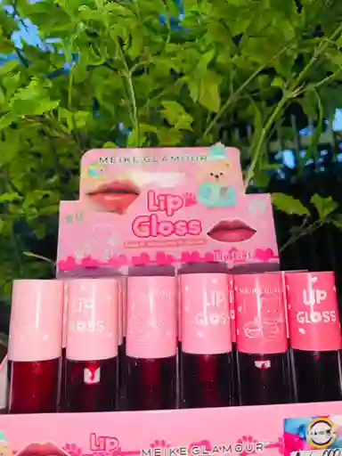 Tinta Labios Aplicador Grueso Meike Glamour Osito