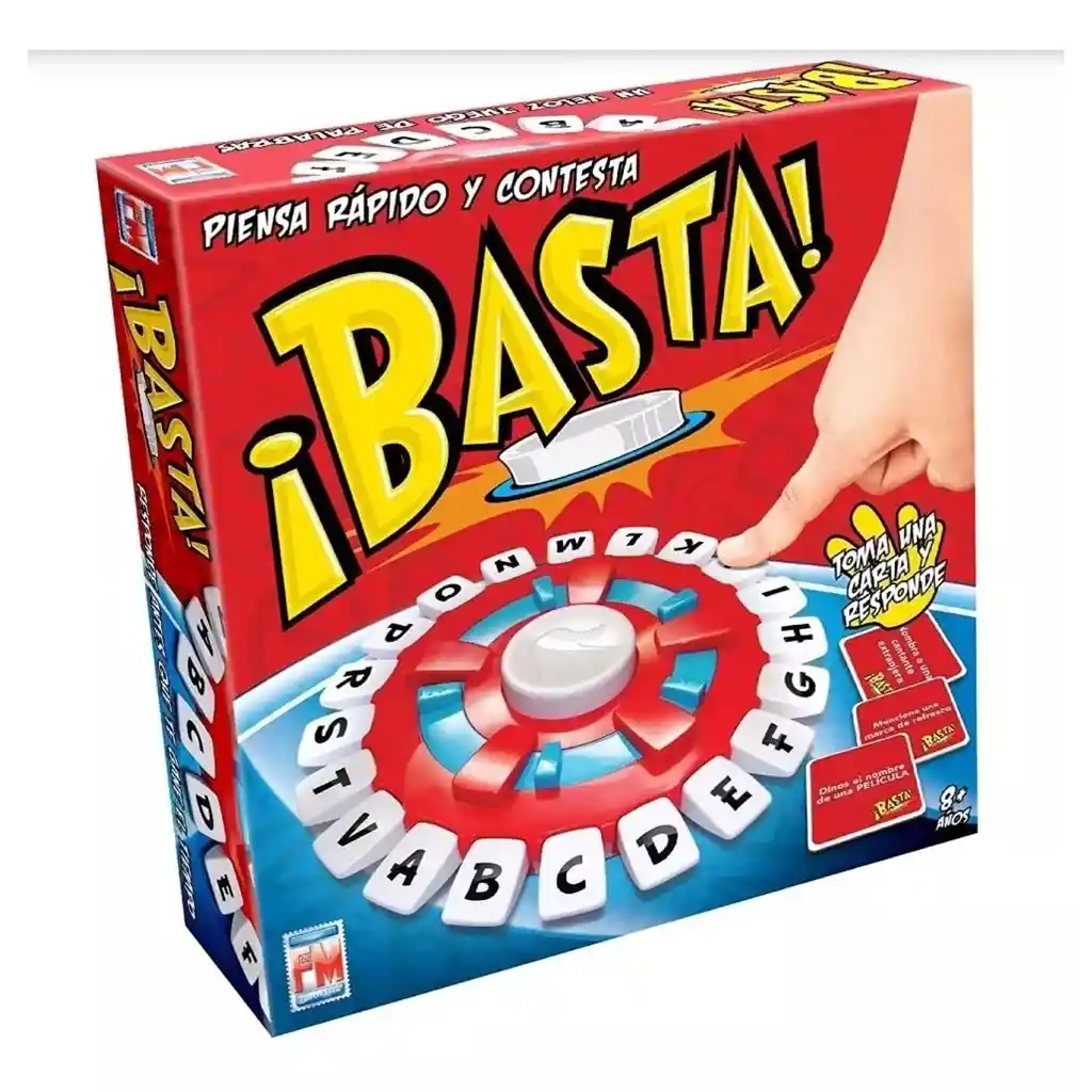 Juego De Mesa Basta Didactico, Preguntas Con Respuestas Rapidas 😎📝💬