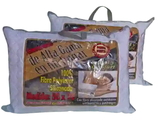 Set X2 Almohada Alta Gama 50x 70 Cm