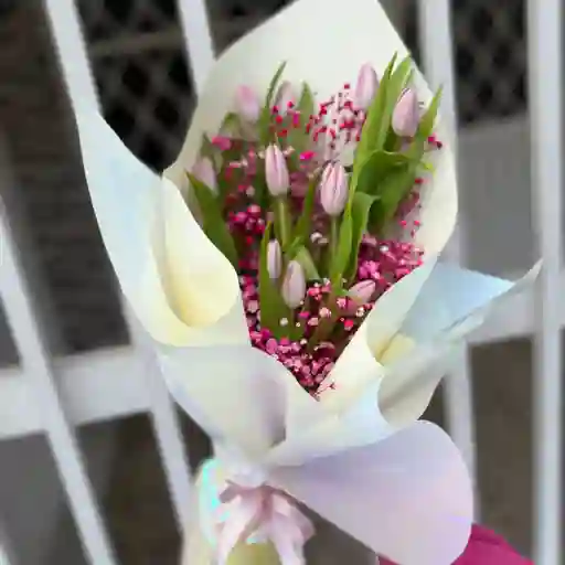 Flores De Tulipanes X 10 Und Tulipán