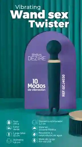 Microfono Wand Sex Twister