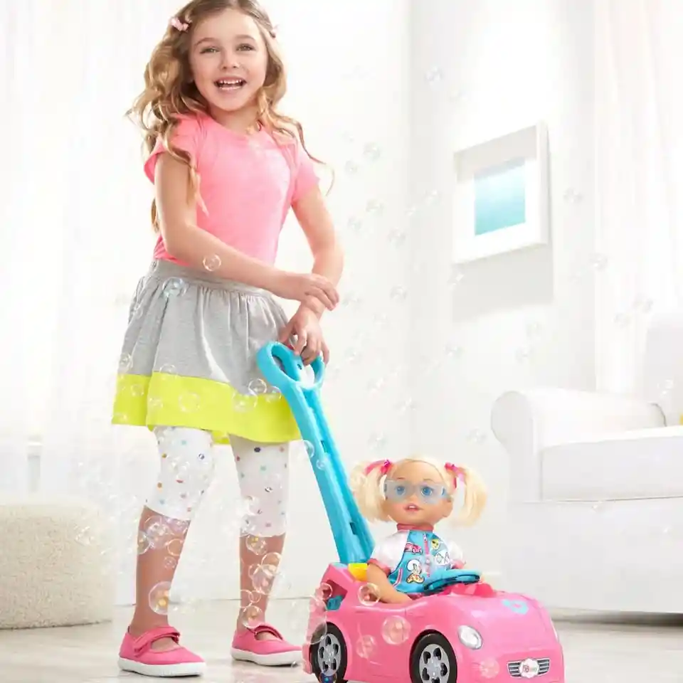 Little Mommy Paseo Con Burbujas