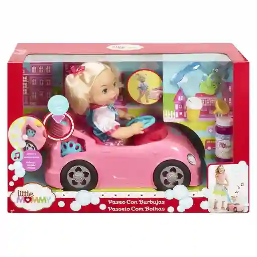 Little Mommy Paseo Con Burbujas