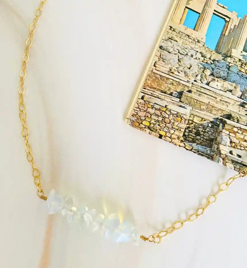 Collar Luz De Opalo
