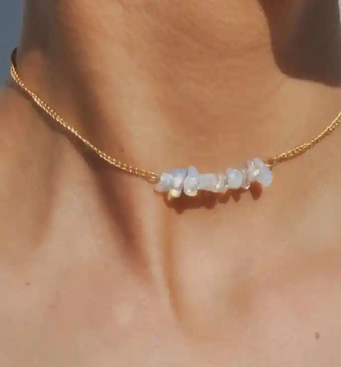 Collar Luz De Opalo