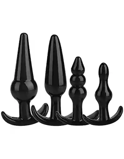 Kit Placer Anal Progresivo - Silicona Suave