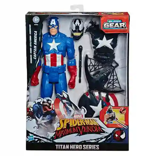 Hasbro Figura de Acción Capitán América-Venom 30 cm