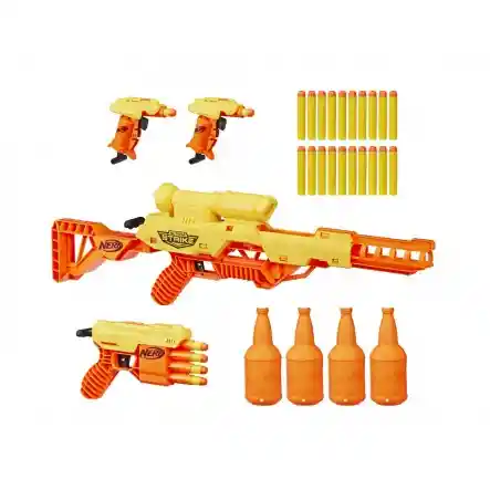 Nerf Lanzador Alpha Strike Set Batallón