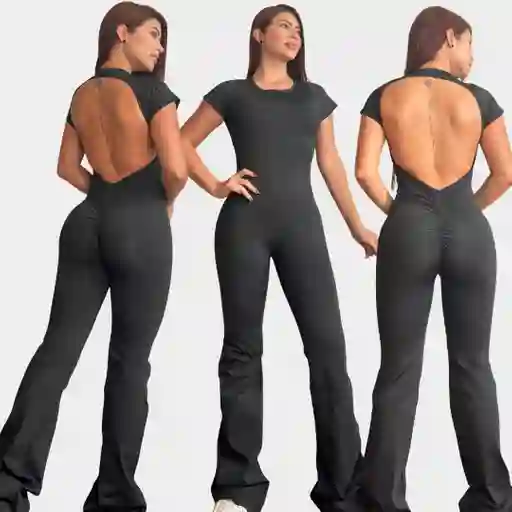 Enterizo Push Up Bota Campana