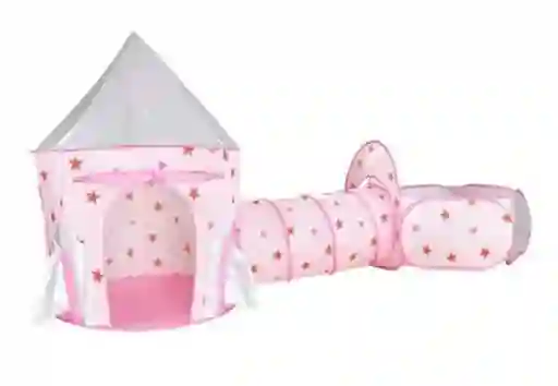 Juguete Camping Carpa Cohete Espacial Con Túnel Y Zona De Juego Niñas