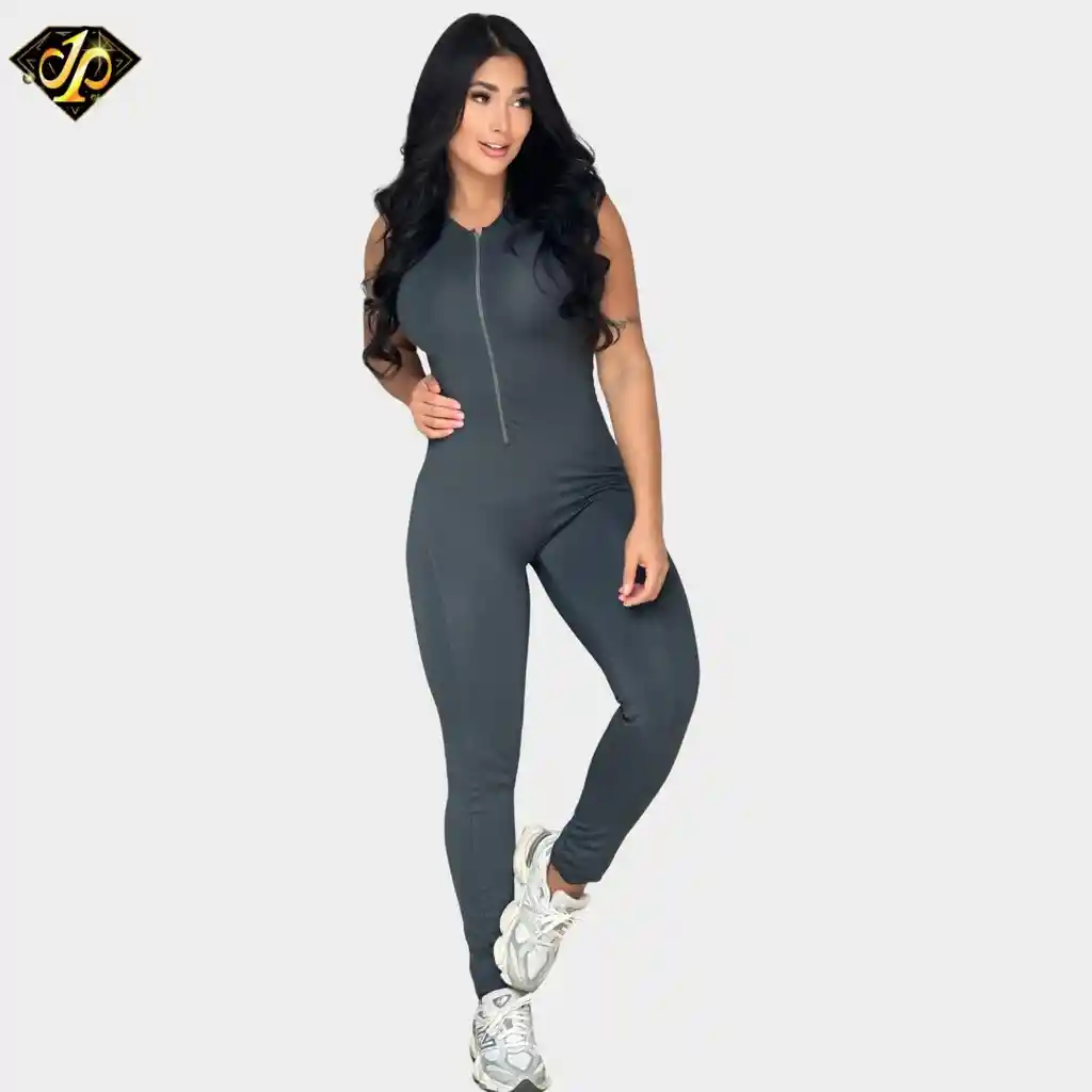 Enterizo Basic Gris Oscuro
