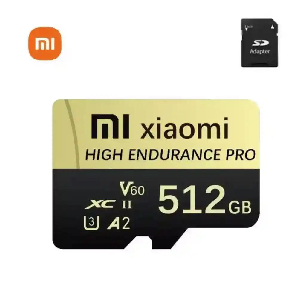 Tarjeta Sd Xiaomi Clase 10 Tarjeta Micro Tf1tb 2tb Micro Sd Negra 512 Gb Para Pc