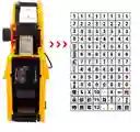 Pistola De Etiquetas Portátil Eos Mx-5500 De 8 Dígitos