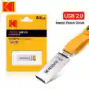 Usb Kodak Flash Drive 2.0 64gb Mini Metal K122 Series