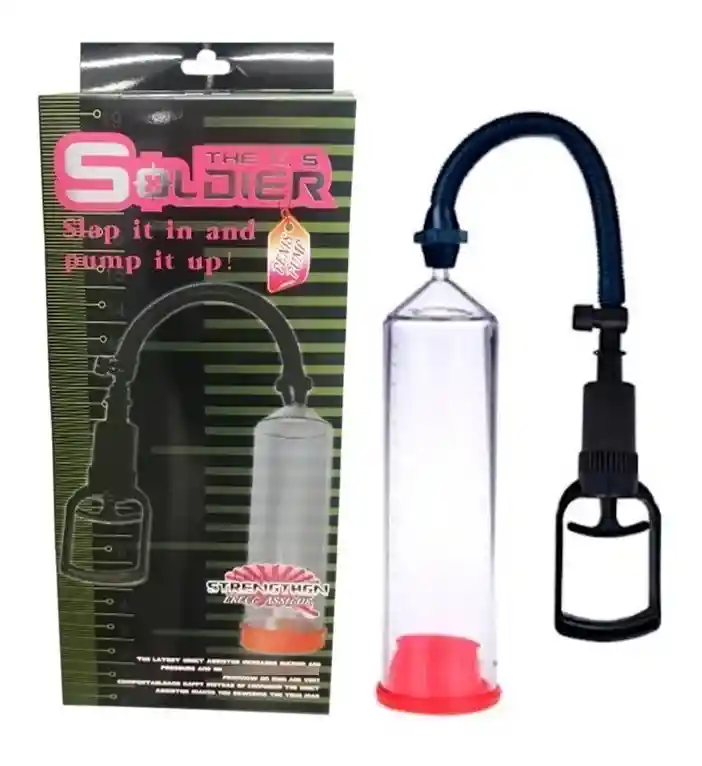Bomba De Succión Soldier: ¡alargador, Engrosador Y Masturbador Con Vagina!