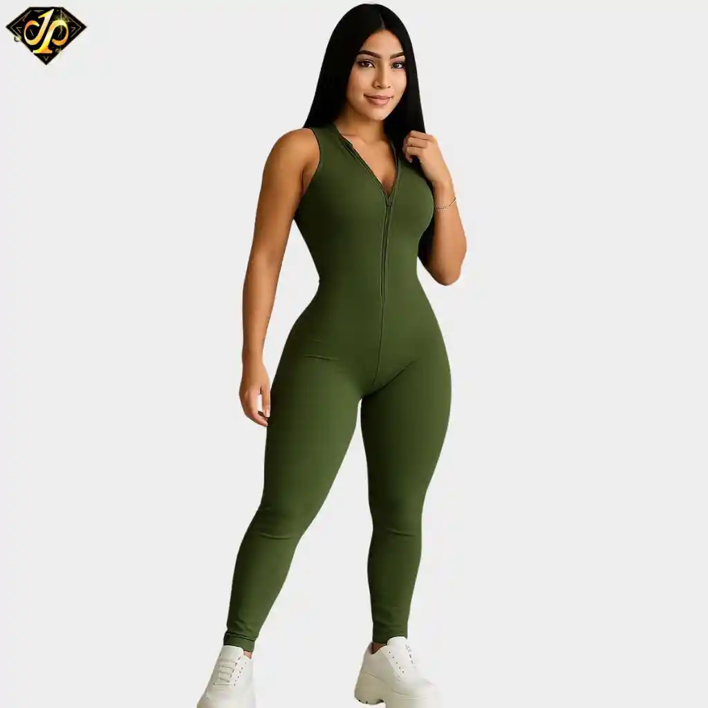 Enterizo Basic Verde Militar