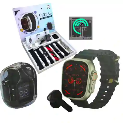 Combo Smarwatch 7+1 Ultra 2