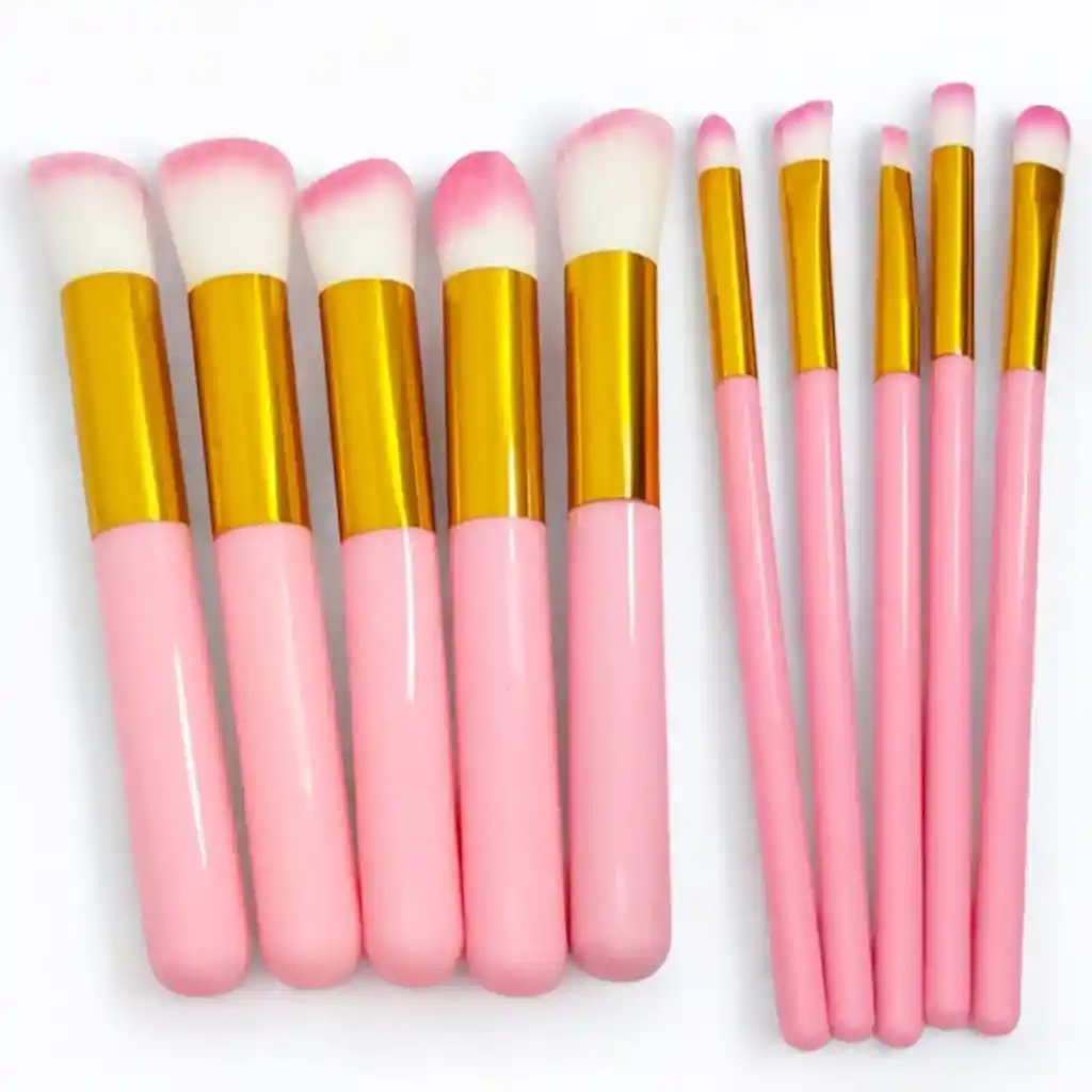 Kit De Brochas Kabuki X 10